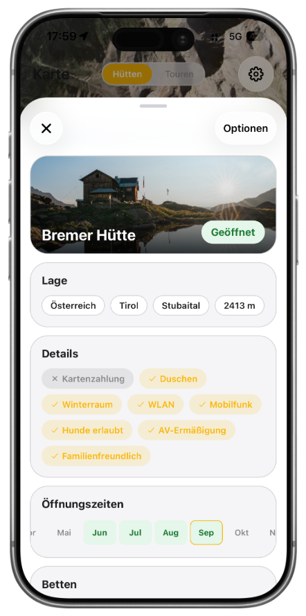 explorich Hüttendetails