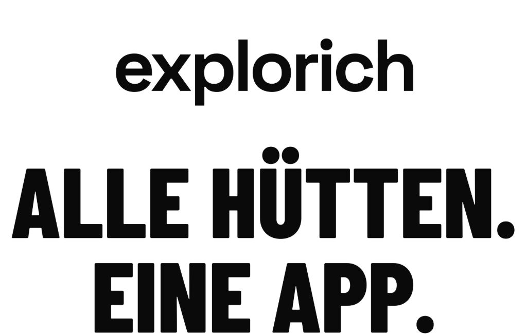 explorich – Alle Hütten. Eine App.
